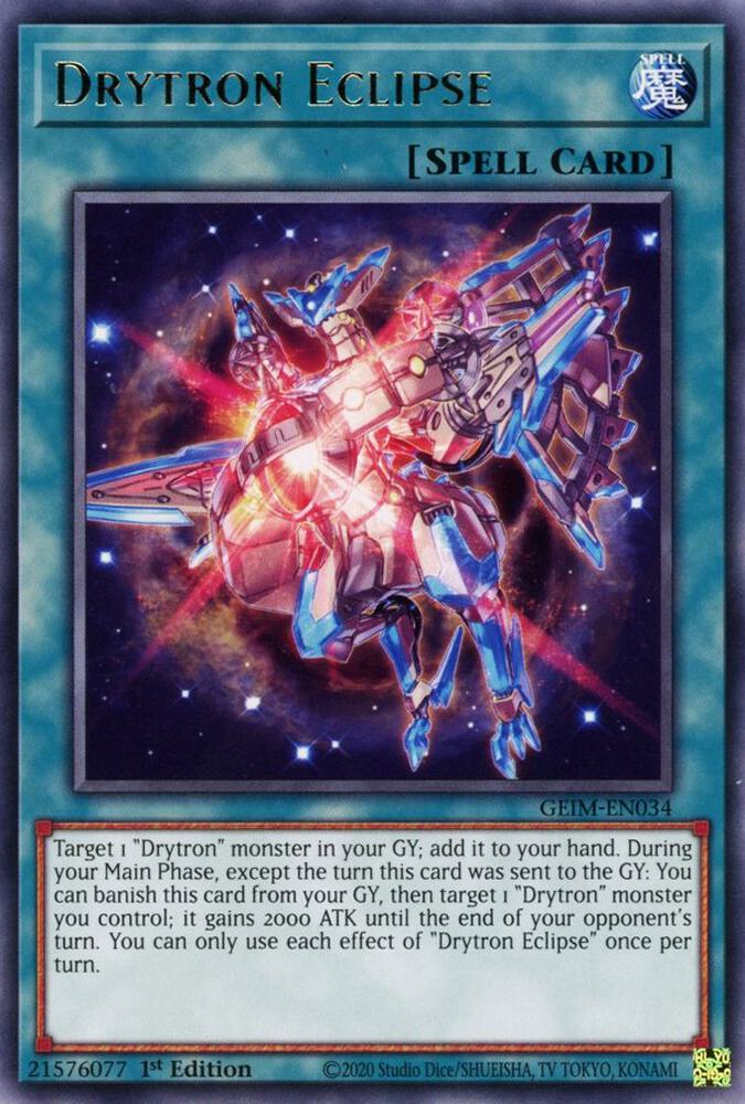 Drytron Eclipse GEIM-EN034 (Genesis Impact)  - 1st Edition