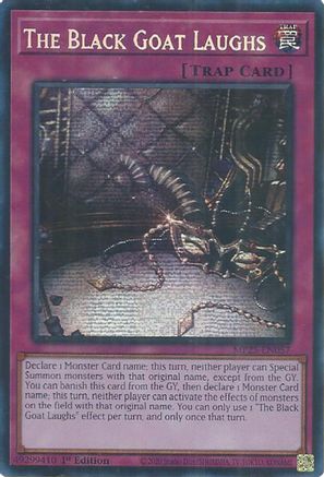 The Black Goat Laughs (MP25-EN057) - Prismatic Secret Rare - 2025 Mega-Pack