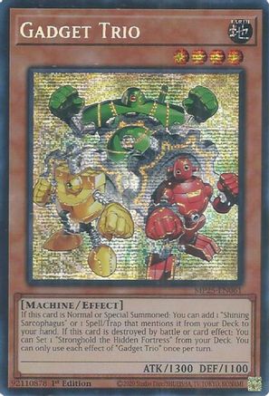 Gadget Trio (MP25-EN061) - Prismatic Secret Rare - 2025 Mega-Pack