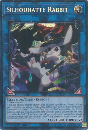 Silhouhatte Rabbit (MP25-EN090) - Prismatic Secret Rare - 2025 Mega-Pack