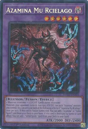 Azamina Mu Rcielago (MP25-EN104) - Prismatic Secret Rare - 2025 Mega-Pack