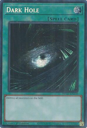 Dark Hole (MP25-EN130) - Prismatic Secret Rare - 2025 Mega-Pack