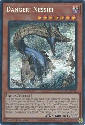 Danger! Nessie! (MP25-EN141) - Prismatic Secret Rare - 2025 Mega-Pack