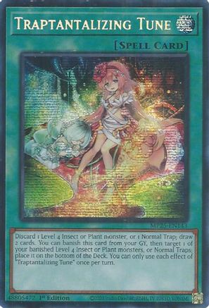 Traptantalizing Tune (MP25-EN143) - Prismatic Secret Rare - 2025 Mega-Pack