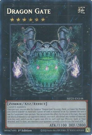 Dragon Gate (MP25-EN148) - Prismatic Secret Rare - 2025 Mega-Pack
