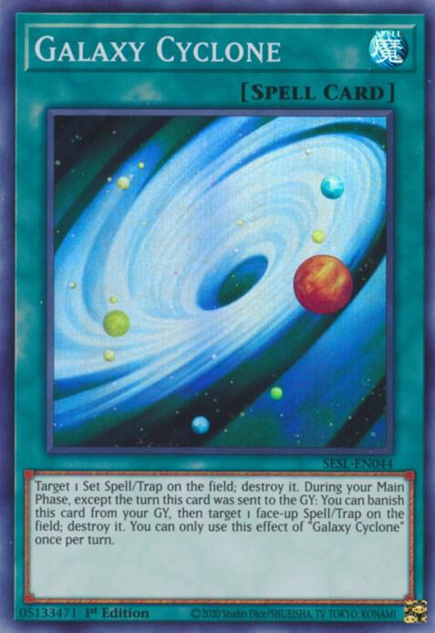 Galaxy Cyclone SESL-EN044 (Secret Slayers)  - 1st Edition