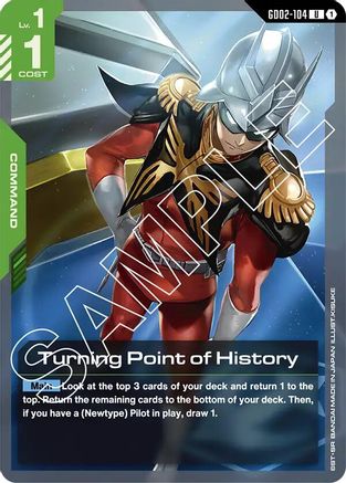 Turning Point of History (GD02-104) -  - Dual Impact