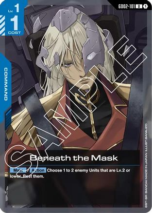 Beneath the Mask (GD02-101) -  - Dual Impact