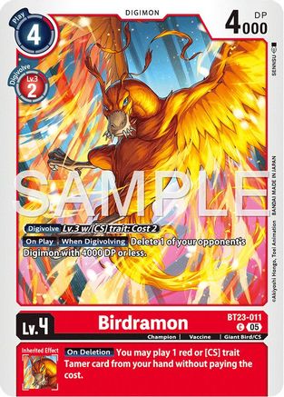 Birdramon (BT23-011)  Common - Hackers' Slumber