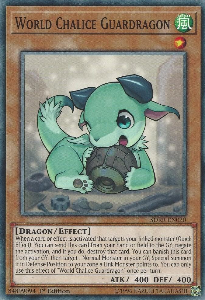World Chalice Guardragon SDRR-EN020 (Structure Deck: Rokket Revolt)  - 1st Edition