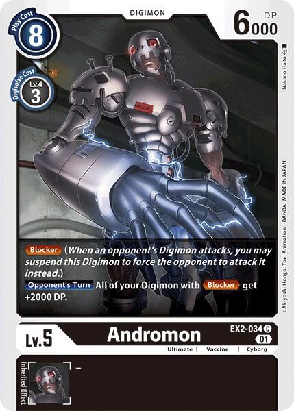 Andromon EX2-034 C (Digital Hazard) 