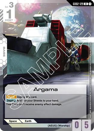Argama (GD02-129) - Holofoil - Dual Impact
