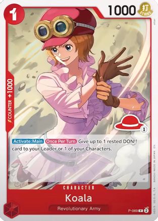 Koala (Luffy Deck) (P-069) - Normal Promo - Learn Together Deck Set