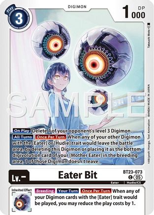 Eater Bit (BT23-073)  Common - Hackers' Slumber