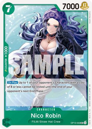 Nico Robin (OP13-032) - Normal Uncommon - Carrying On His Will