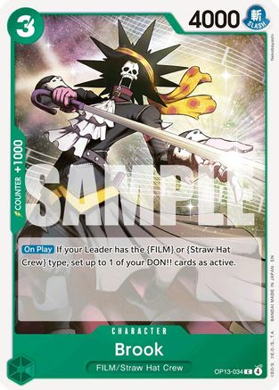 Brook (OP13-034) - Normal Common - Carrying On His Will