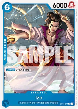 Izo (OP13-041) - Normal Uncommon - Carrying On His Will