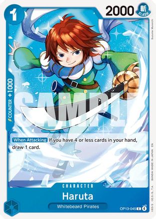 Haruta (OP13-045) - Normal Common - Carrying On His Will