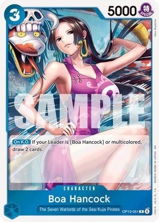 Boa Hancock (OP13-051) - Foil Rare - Carrying On His Will