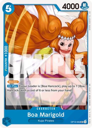 Boa Marigold (OP13-052) - Normal Uncommon - Carrying On His Will