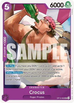 Crocus (OP13-062) - Normal Uncommon - Carrying On His Will