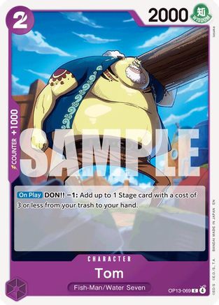 Tom (OP13-069) - Normal Common - Carrying On His Will