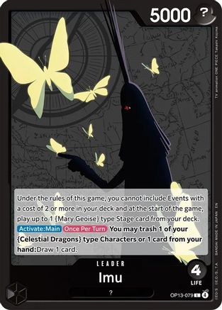 Imu (OP13-079) - Normal Leader - Carrying On His Will