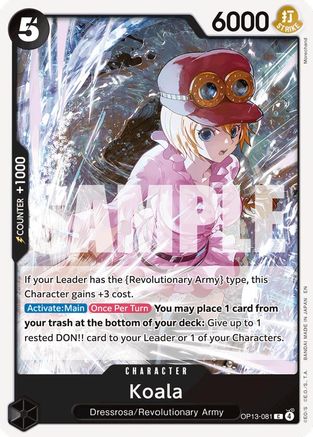 Koala (OP13-081) - Normal Common - Carrying On His Will