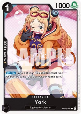 York (OP13-094) - Normal Common - Carrying On His Will