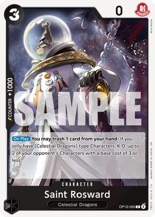 Saint Rosward (OP13-095) - Normal Common - Carrying On His Will