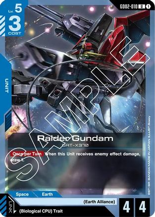 Raider Gundam (GD02-010) -  - Dual Impact