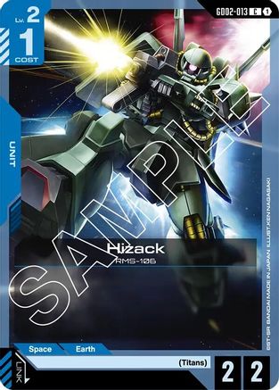 Hizack (GD02-013) -  - Dual Impact