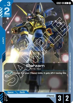 Barzam (GD02-016) -  - Dual Impact