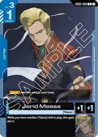 Jerid Messa (GD02-086) -  - Dual Impact