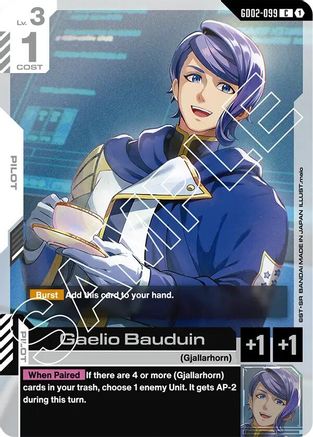 Gaelio Bauduin (GD02-099) -  - Dual Impact