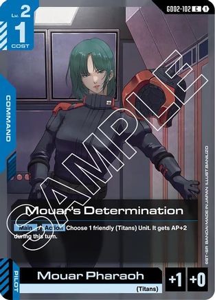 Mouar's Determination (GD02-102) -  - Dual Impact