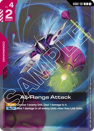 All-Range Attack (GD02-107) - Holofoil - Dual Impact