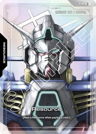 Resource (R-012) (C+) (R-012) - Holofoil - Dual Impact