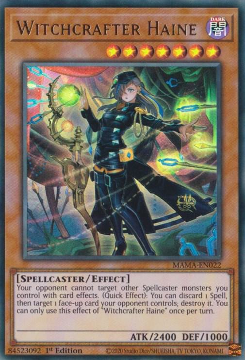 Witchcrafter Haine MAMA-EN022 (Magnificent Mavens)  - 1st Edition