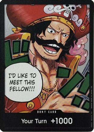 DON!! Card (Gol.D.Roger) - Foil DON!! - Carrying On His Will