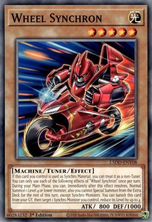 Wheel Synchron (L5DD-ENY08) -  - 1st Edition - Legendary 5D's Decks