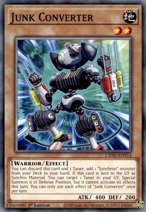 Junk Converter (L5DD-ENY14) -  - 1st Edition - Legendary 5D's Decks