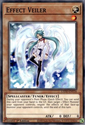 Effect Veiler (L5DD-ENY16) -  - 1st Edition - Legendary 5D's Decks