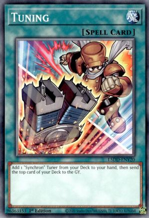 Tuning (Alternate Art) (L5DD-ENY20) - Common - 1st Edition - Legendary 5D's Decks