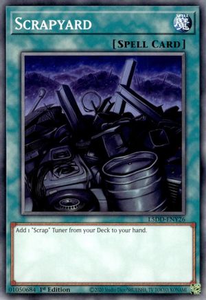 Scrapyard (L5DD-ENY26) -  - 1st Edition - Legendary 5D's Decks
