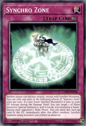 Synchro Zone (L5DD-ENY30) - Common - 1st Edition - Legendary 5D's Decks
