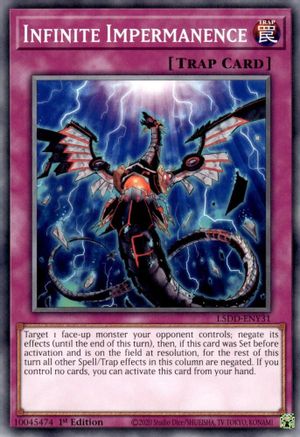 Infinite Impermanence (L5DD-ENY31) (L5DD-ENY31) -  - 1st Edition - Legendary 5D's Decks