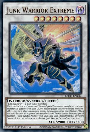 Junk Warrior Extreme (L5DD-ENY32) -  - 1st Edition - Legendary 5D's Decks