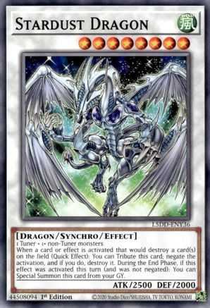 Stardust Dragon (L5DD-ENY36) (L5DD-ENY36) -  - 1st Edition - Legendary 5D's Decks