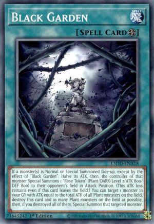 Black Garden (L5DD-ENA18) -  - 1st Edition - Legendary 5D's Decks